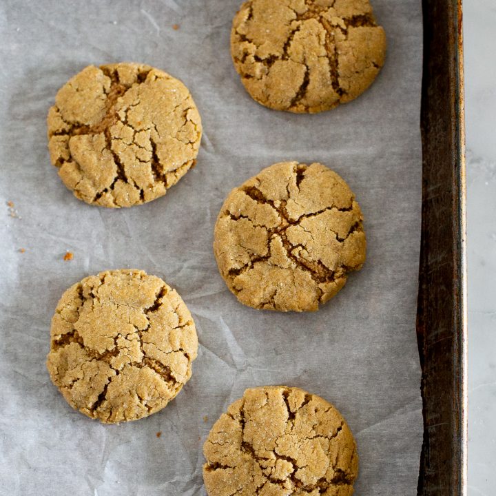 Small Batch Peanut Butter Cookies