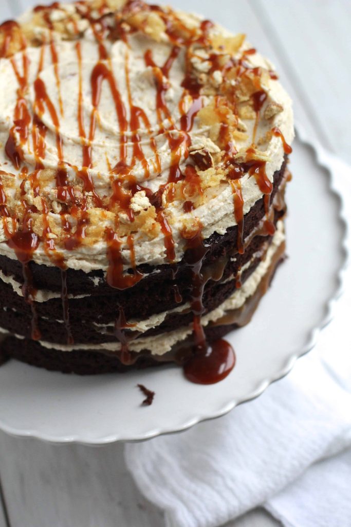 Sweet & Salty Layer Cake