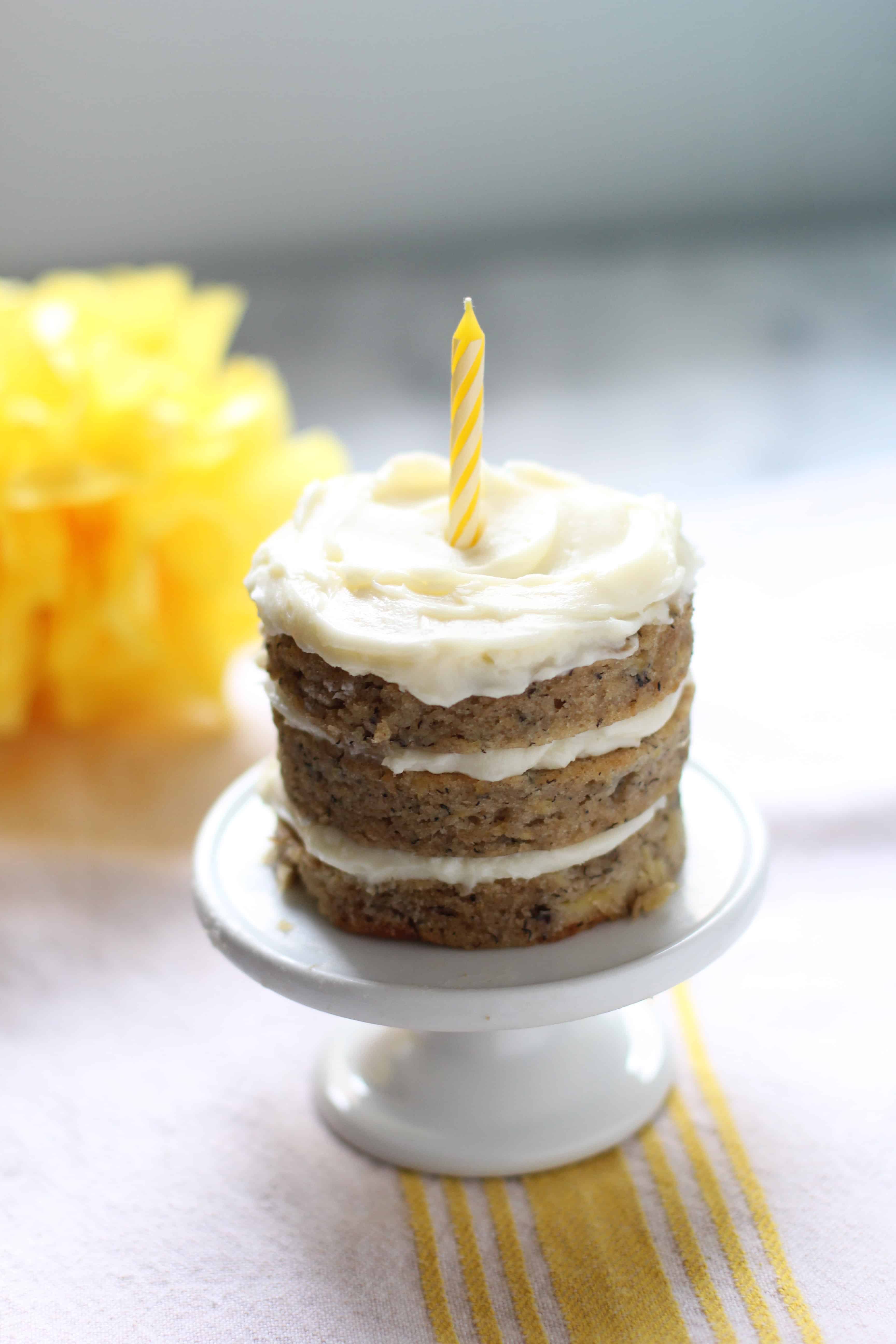 Banana Pineapple Smash Cake - The Baker Chick