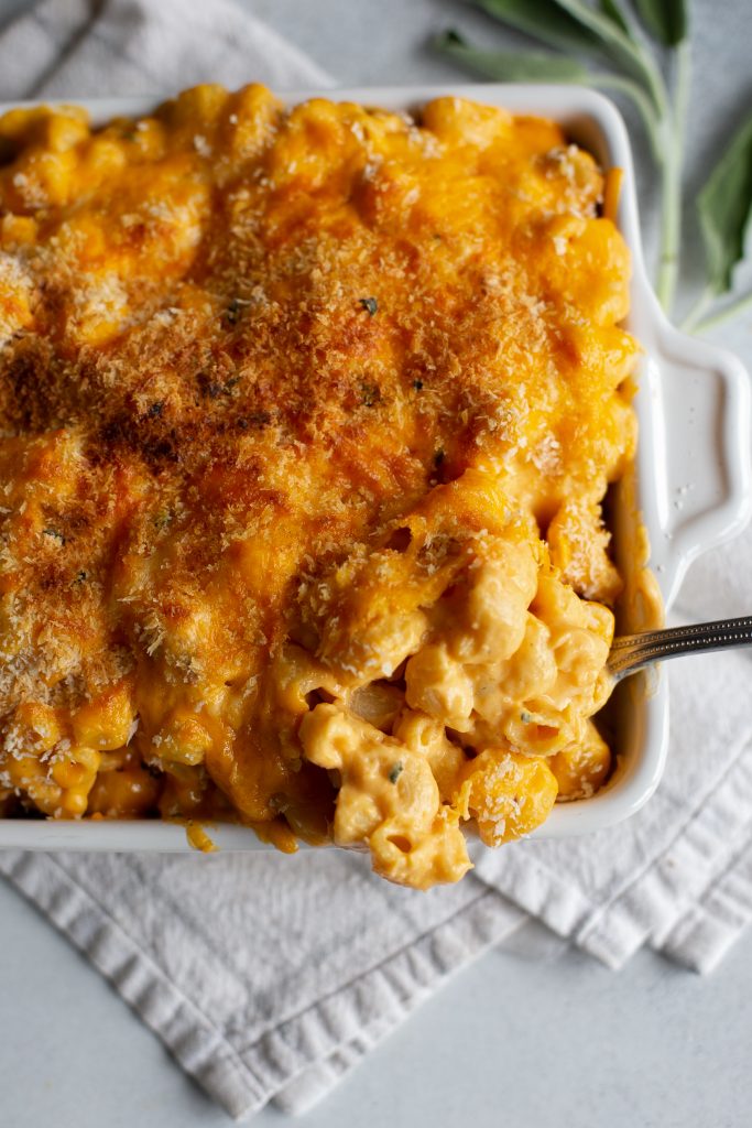 Sweet Potato Mac and Cheese