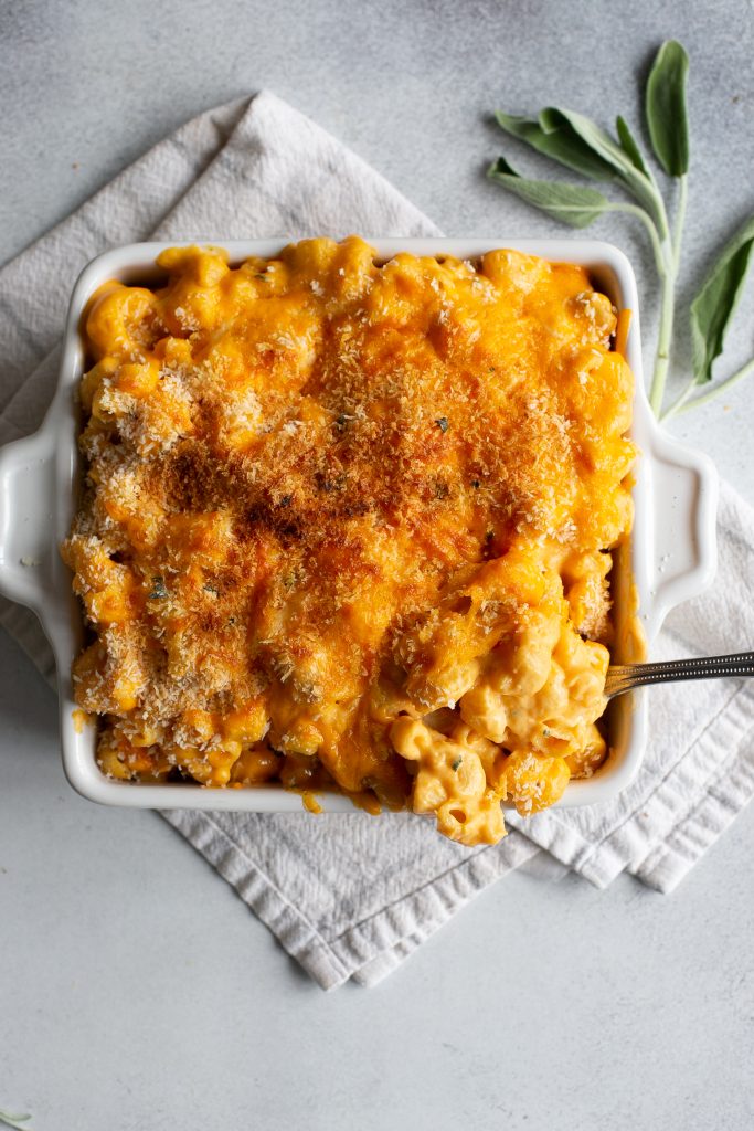 Sweet Potato Mac and Cheese