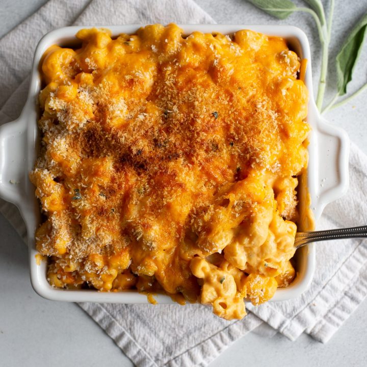 Sweet Potato Mac and Cheese