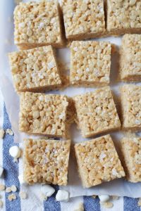 Salted Brown Butter Krispie Treats