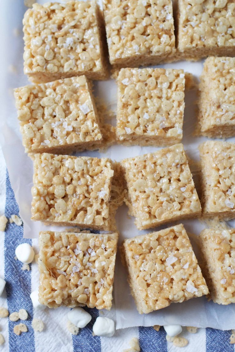 Salted Brown Butter Krispie Treats