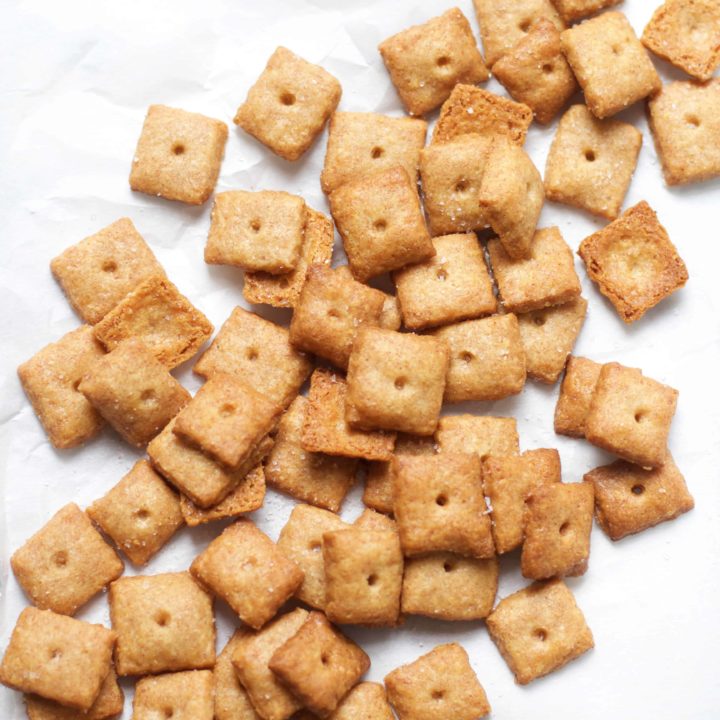 Whole Wheat Cheddar Crackers