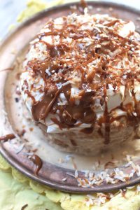 Caramel Coconut Tres Leches Cake