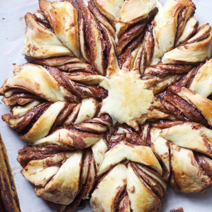 Nutella Braided Pastry