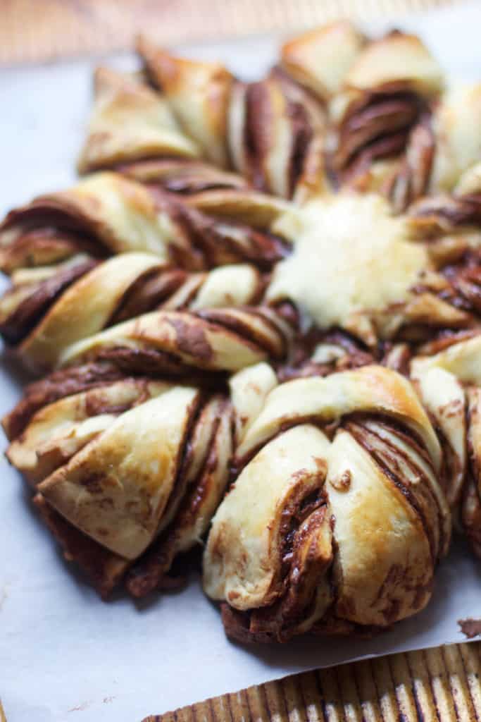 Braided Nutella Pastry