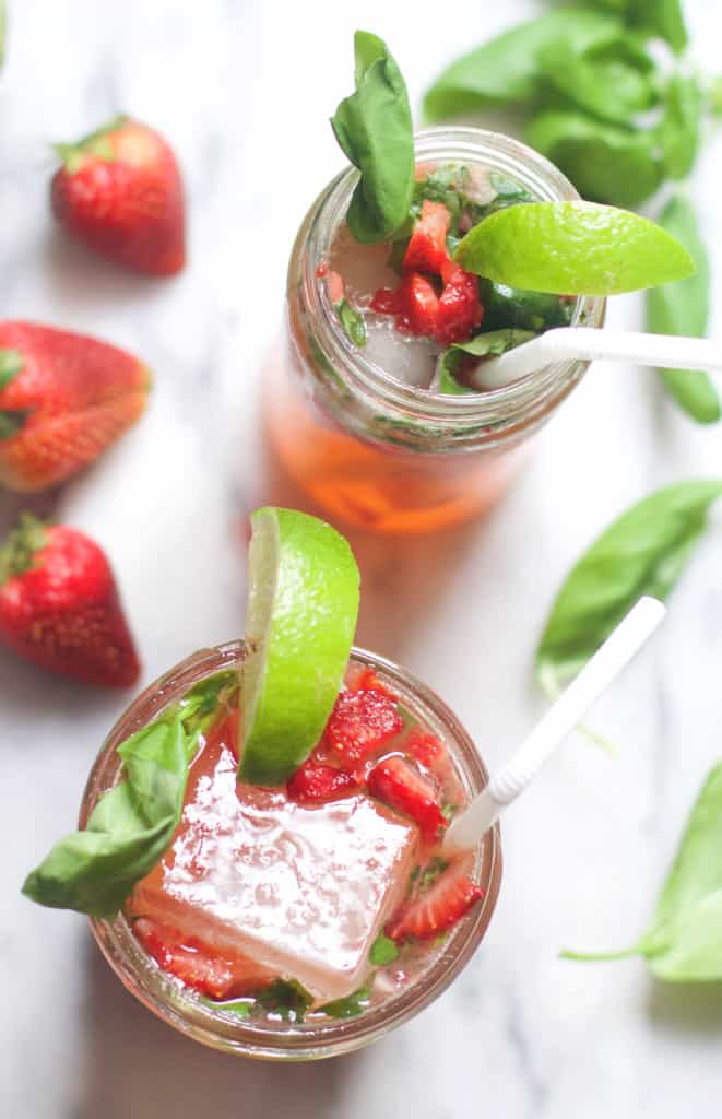 Strawberry Basil Smash