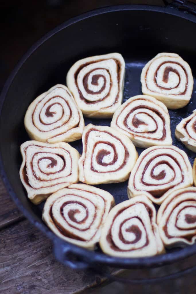 Campfire Cinnamon Rolls