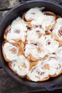 Campfire Cinnamon Rolls