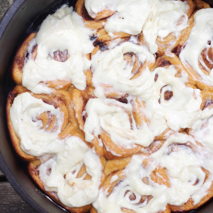 Campfire Cinnamon Rolls