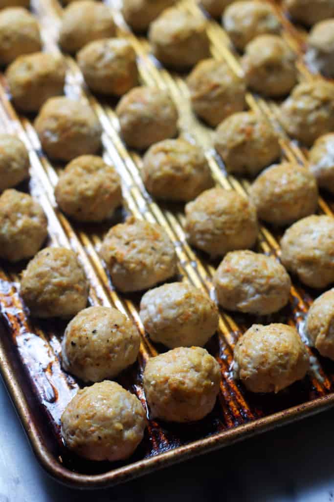 Turkey & Cheese Meatballs