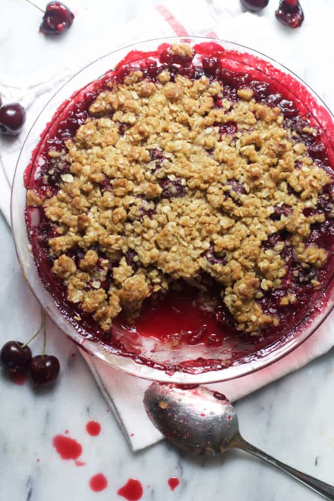 Cherry Vanilla Crisp