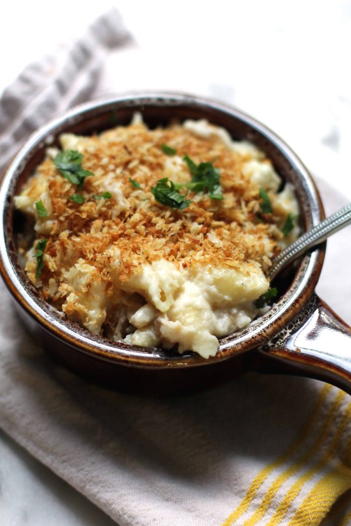 Creamy Cauliflower Shells and Cheese