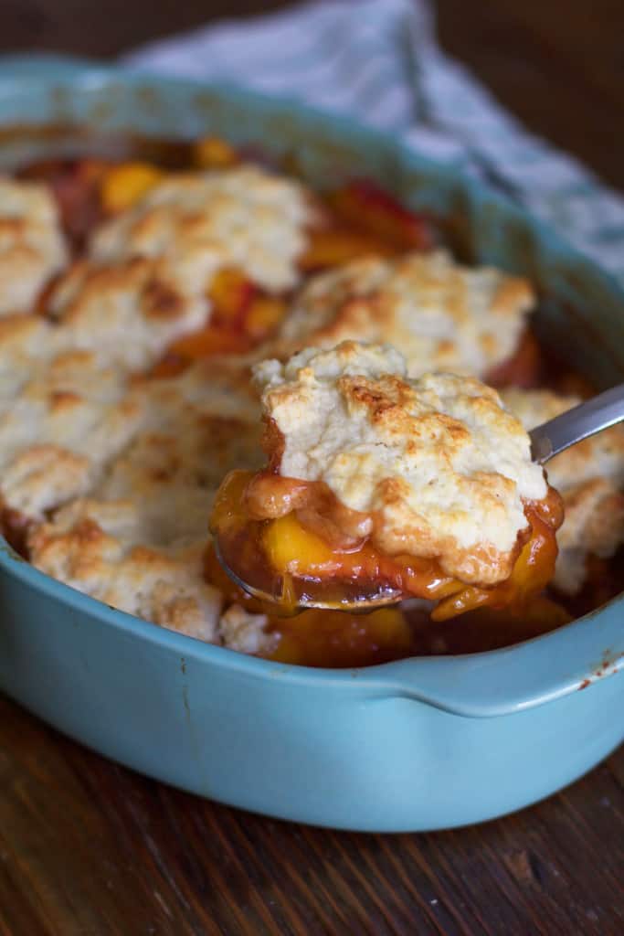 Southern Peach Cobbler