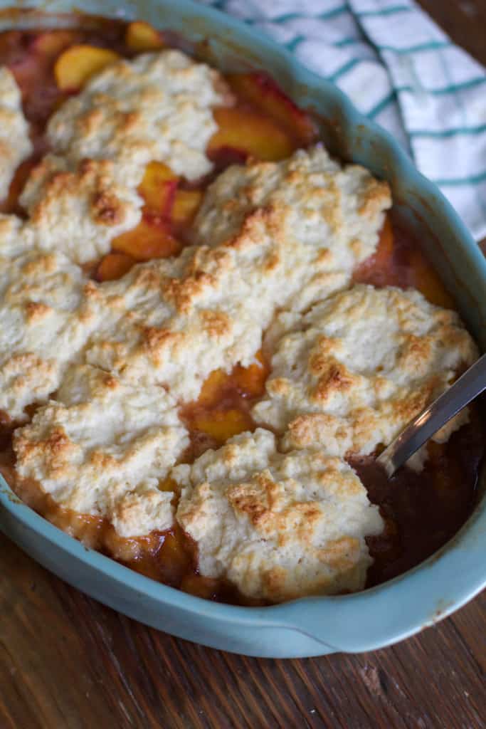 Southern Peach Cobbler