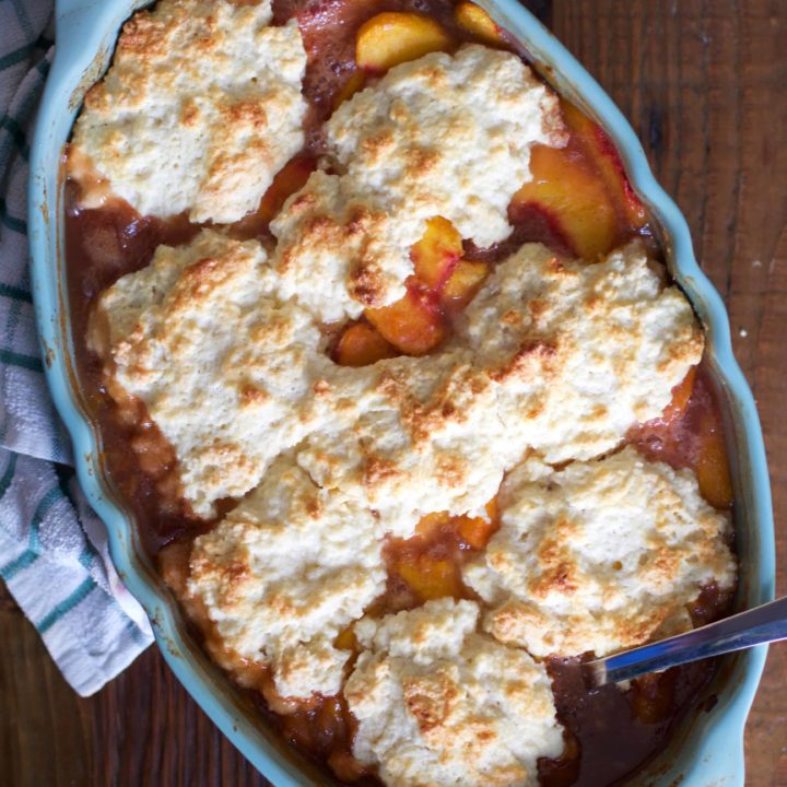 Southern Peach Cobbler