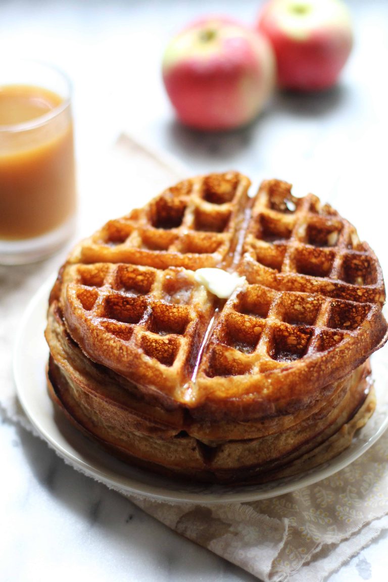 Apple Cider Waffles