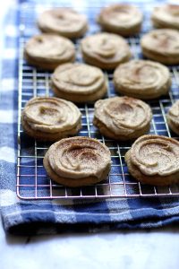 Soft Frosted Brown Sugar Spice Cookies