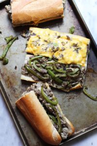Lazy Girl’s Philly Cheesesteak