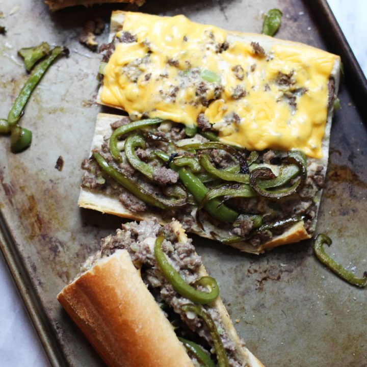 Lazy Girl’s “Philly Cheesesteak”