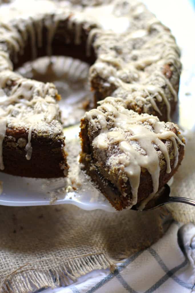 Pumpkin Streusel Coffee Cake