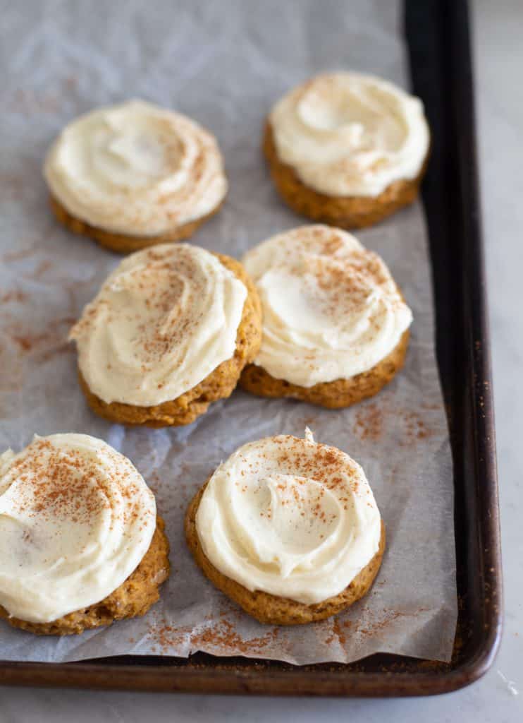 Soft Pumpkin Cookies - The Culinary Compass