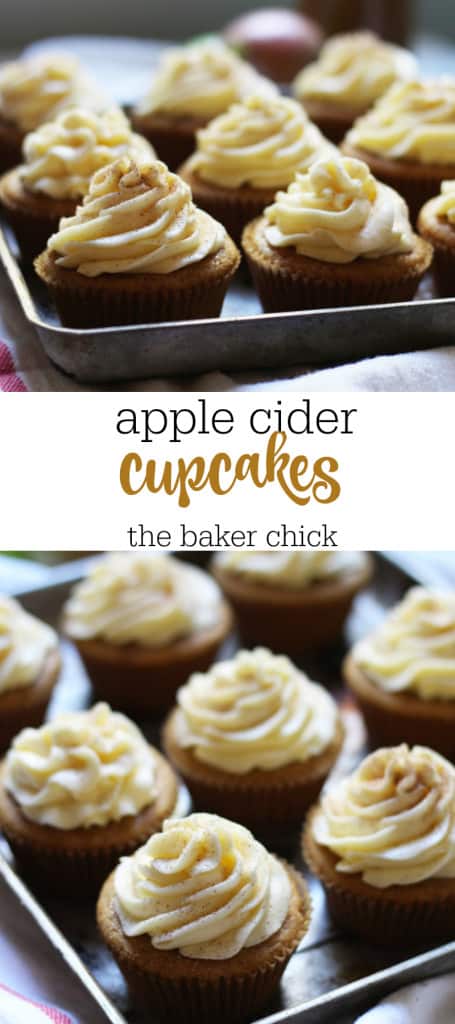 Apple Cider Cupcakes