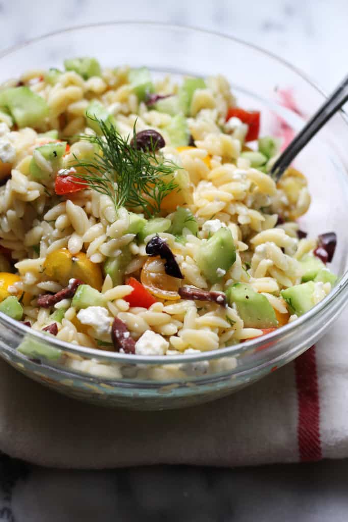 Greek Orzo Salad