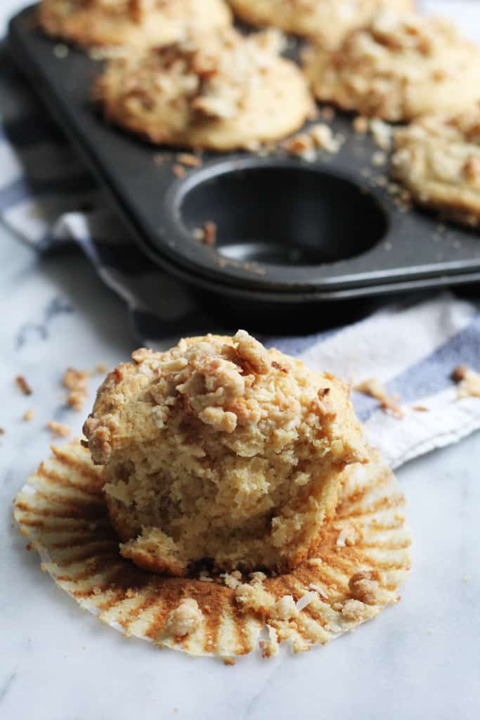 Coconut Crumb Muffins