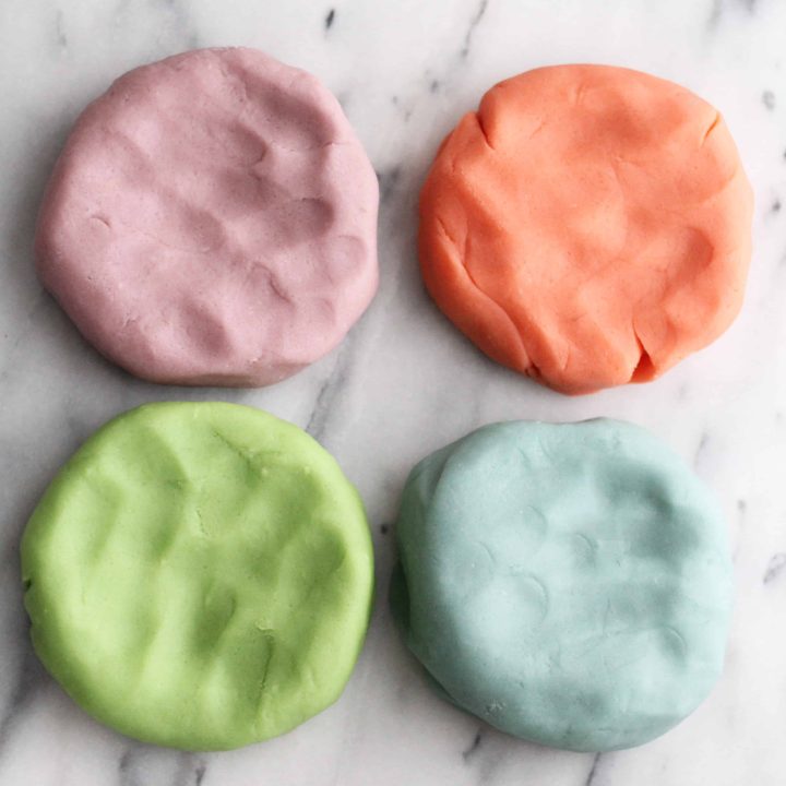 Homemade Aromatherapy Play-dough - The Baker Chick