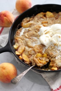 Peach Dump Cake From Scratch