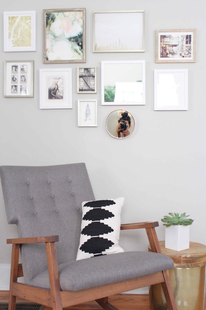 New House Sneak Peek, (and a gallery wall from Minted!)