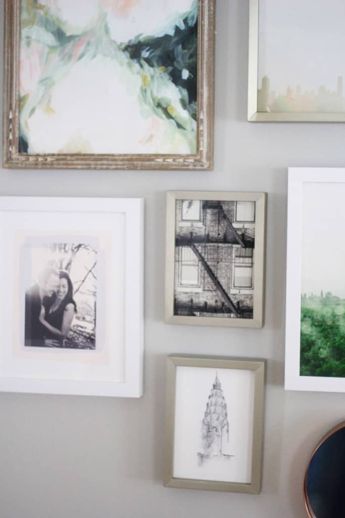 New House Sneak Peek, (and a gallery wall from Minted!)