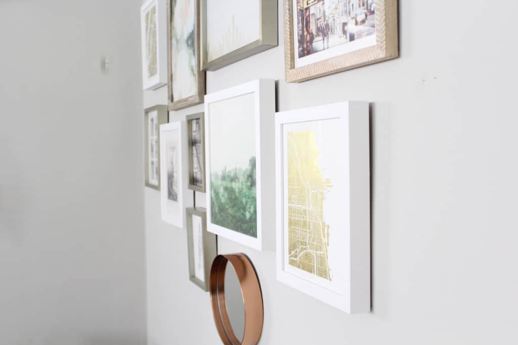 New House Sneak Peek, (and a gallery wall from Minted!)