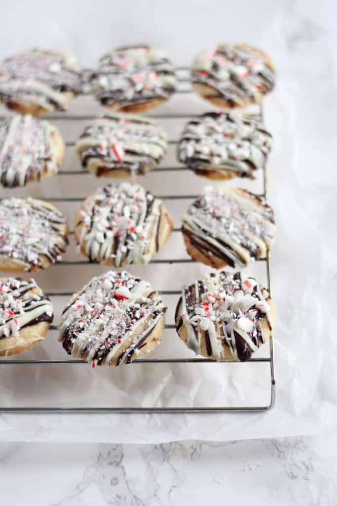 Peppermint Bark Shortbread