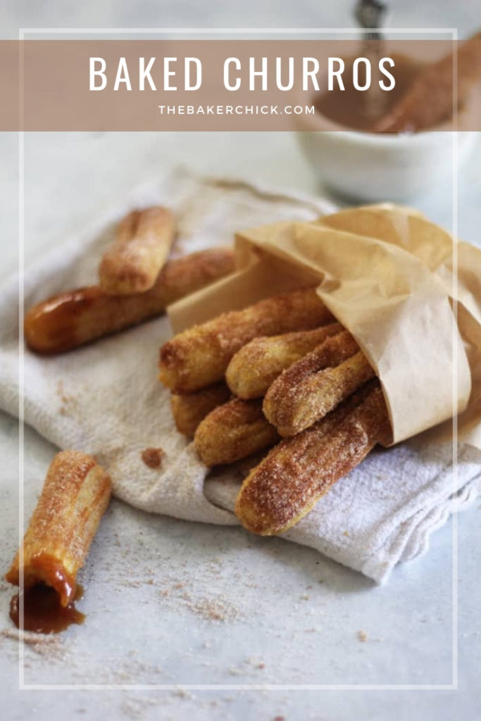 Healthier Baked Churros perfect for #cincodemayo!
