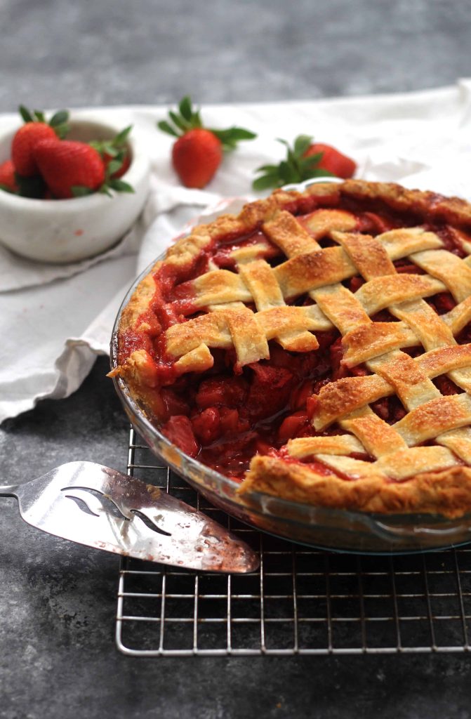 Strawberry Balsamic Pie