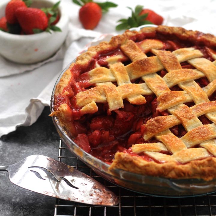 Strawberry Balsamic Pie