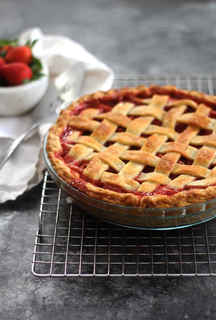 Strawberry Balsamic Pie