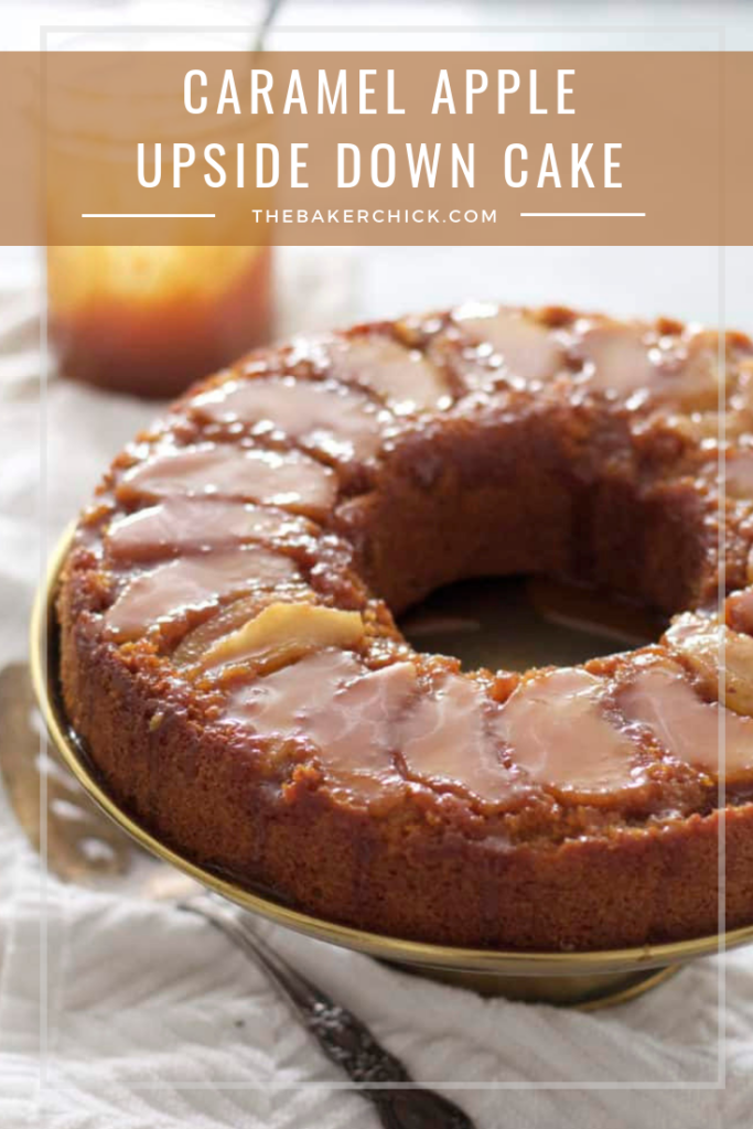 Caramel Apple Upside Down Cake