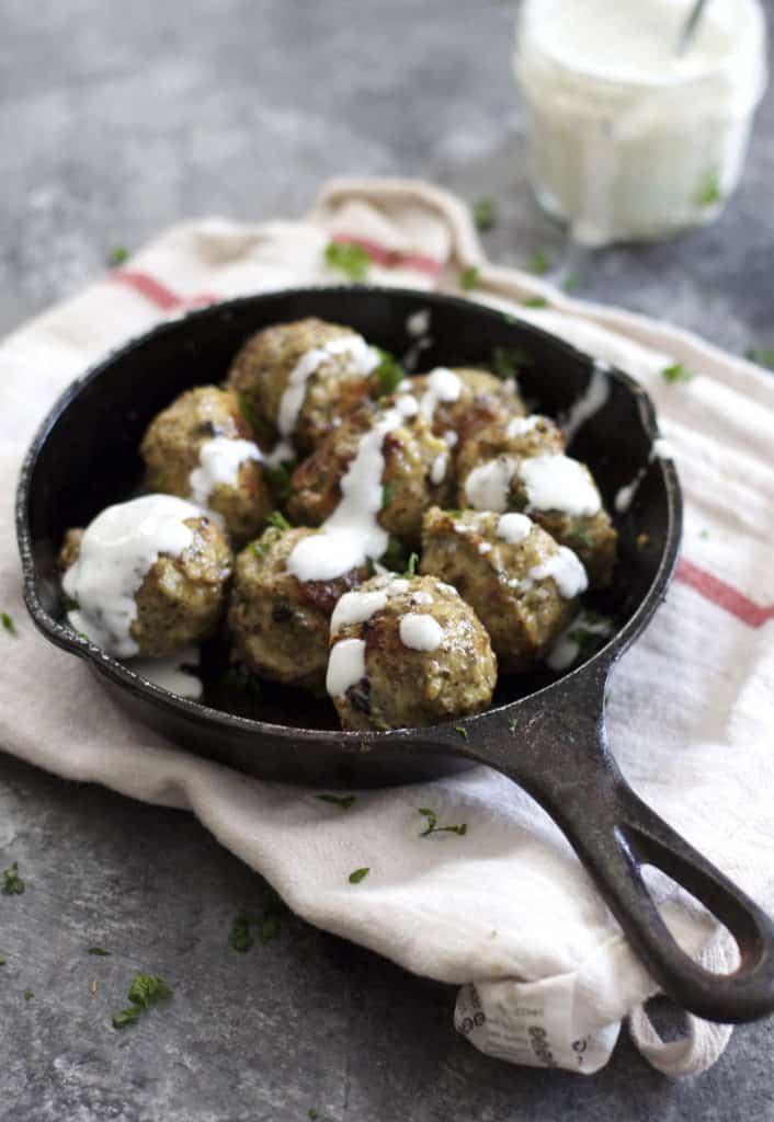 Grilled Turkey Lentil Meatballs