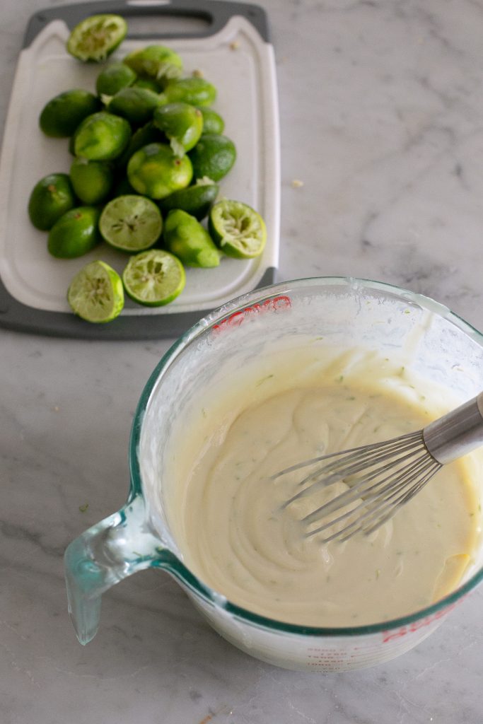 3 Ingredient Key Lime Pie- filling