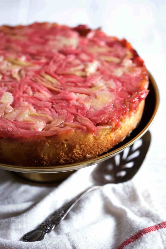 Rhubarb Upside Down Cake