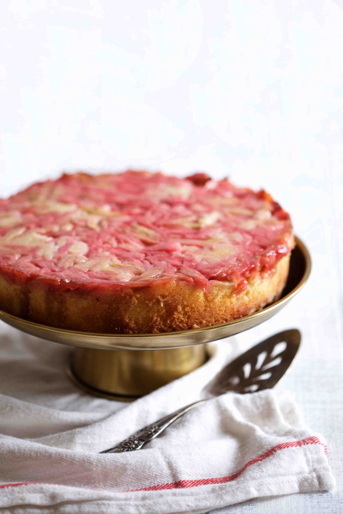 Rhubarb Upside Down Cake