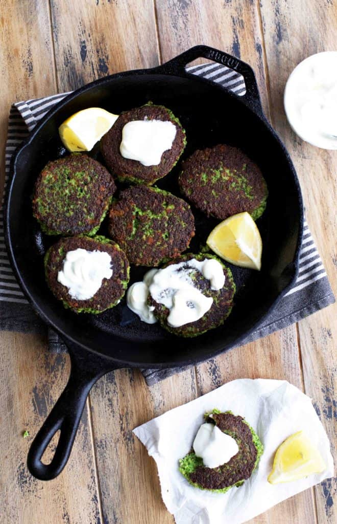 Broccoli Cheddar Fritters