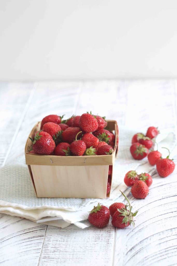 Strawberry Balsamic Ice Cream