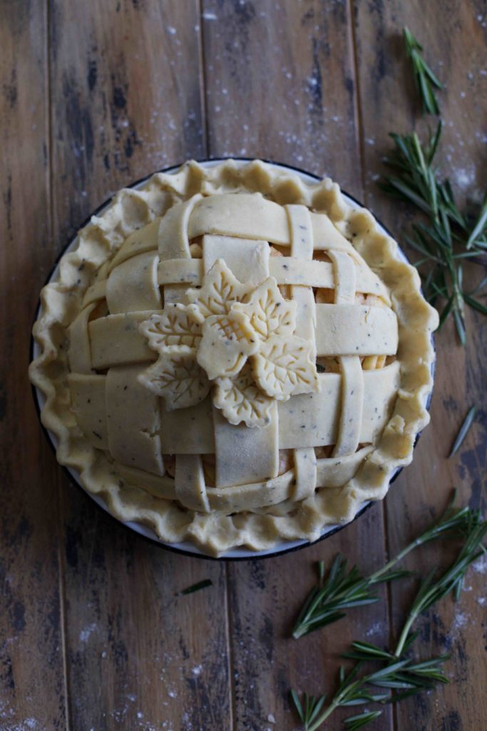 Rosemary Apple Pie