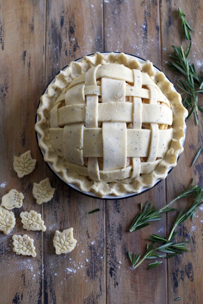 Rosemary Apple Pie